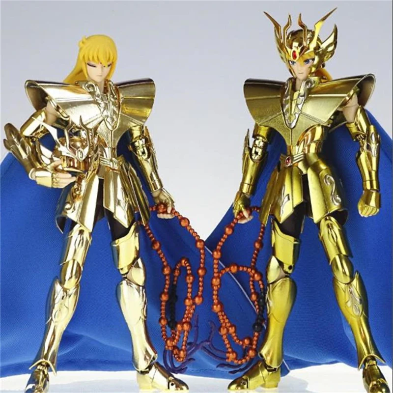 

MST Model Anime Figure Saint Seiya Myth Cloth EXM/EX Virgo Shaka 18cm Gold Knights of the Zodiac Metal Armor Action Figure Toys