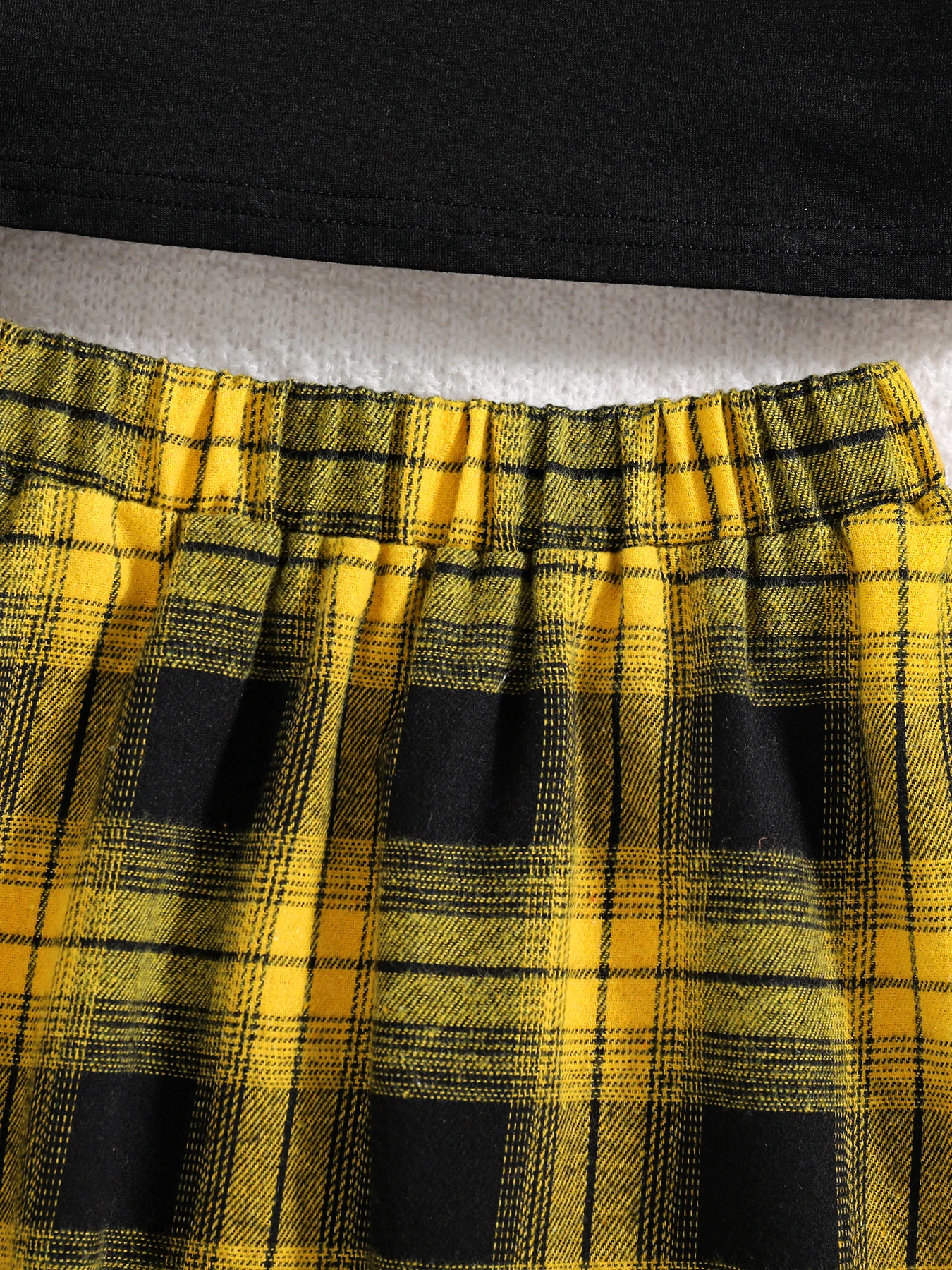 الفتيات أزياء عارضة 2 قطعة مجموعة طية صدر السترة السوداء بأكمام طويلة إلكتروني طباعة قميص منقوشة تنورة ربيع الخريف جديد الفتيات أزياء عارضة 2 قطعة مجموعة طية صدر السترة السوداء بأكمام طويلة إلكتروني طباعة قميص منقوشة تنورة ربيع الخريف جديد