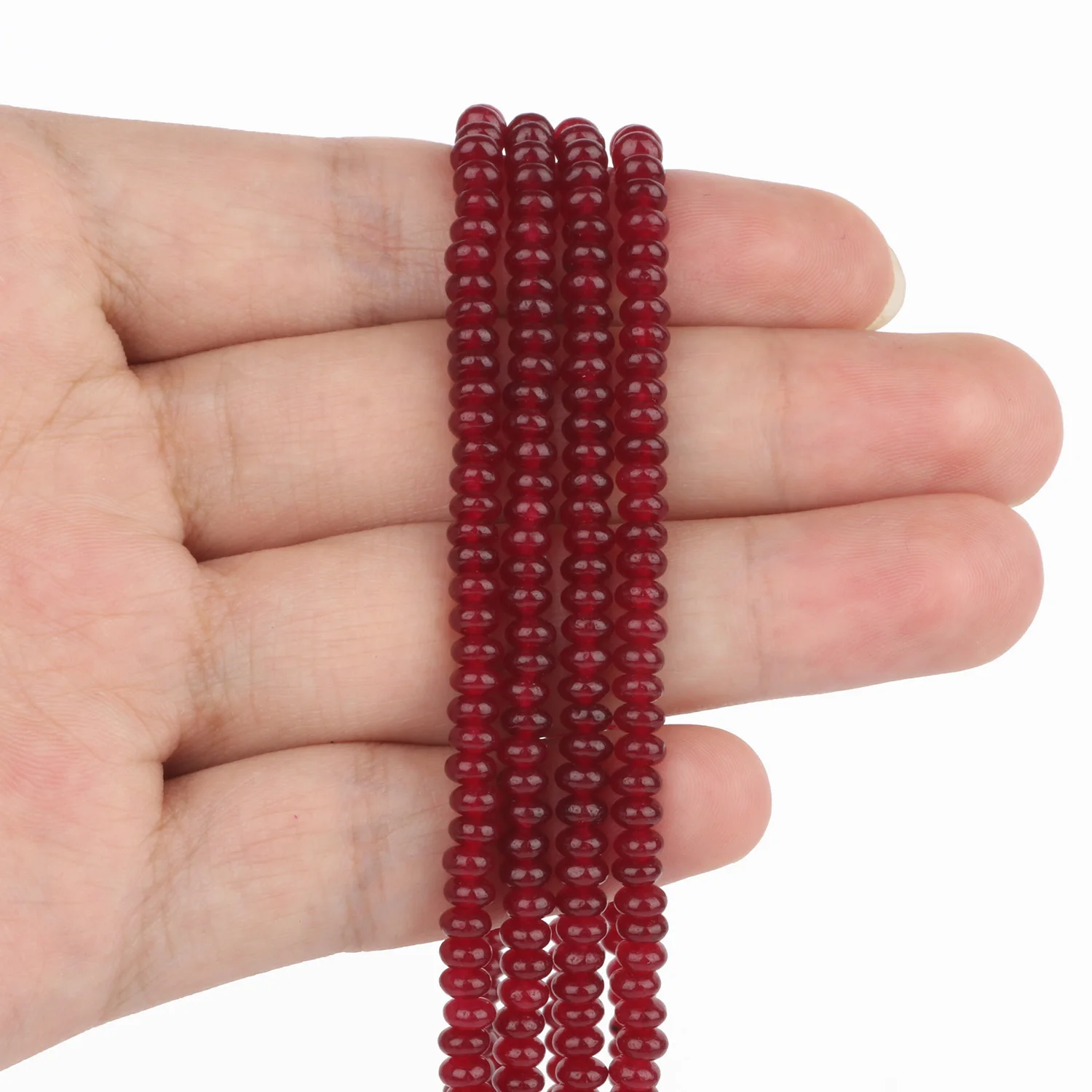 5x2mm Natural Stone Fine Garnet Abacus Beads Flat Round Spacer Loose Beads For Jewelry Making DIY Bracelet Accessories
5x2mm Natural Stone Fine Garnet Abacus Beads Flat Round Spacer Loose Beads For Jewelry Making DIY Bracelet Accessories
