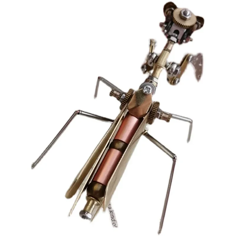 3D steampunk mechanical insect all metal small mantis animal model creative crafts living room decoration - Finished Product
3D steampunk mechanical insect all metal small mantis animal model creative crafts living room decoration - Finished Product