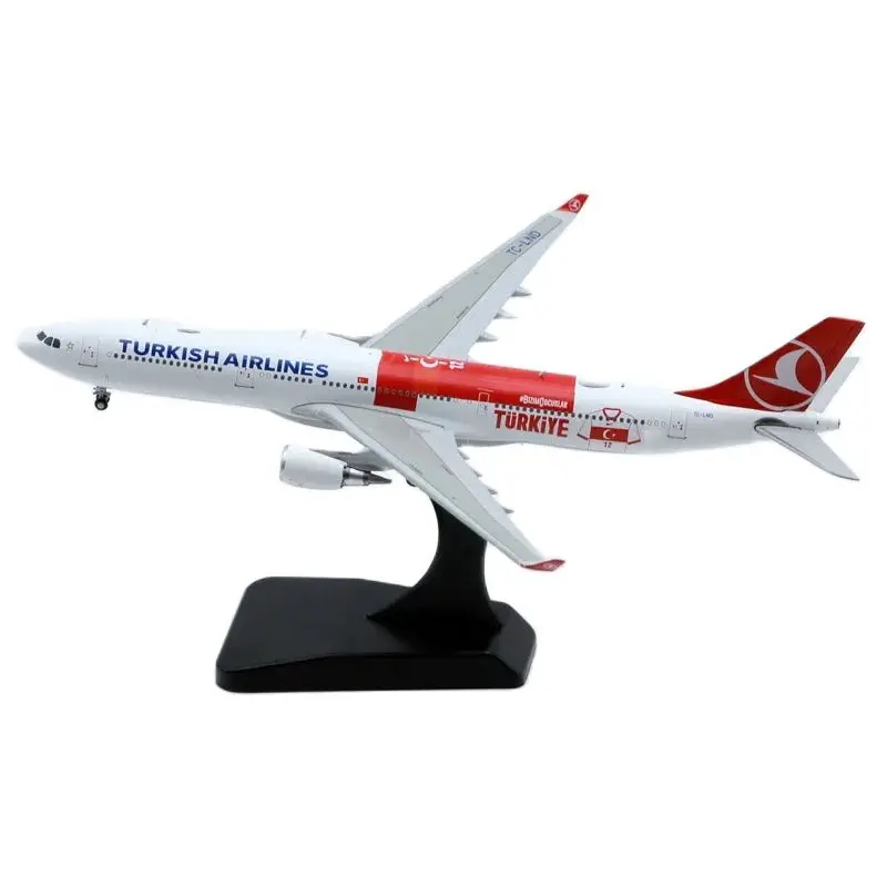 

Turkish Airlines A330-300 Civil aviation Airliner Alloy & Plastic Model 1:400 Scale Diecast Toy Gift Collection Display