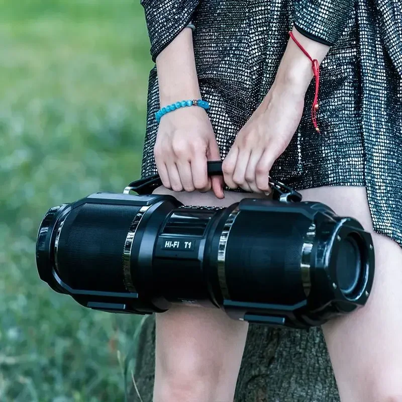 Уличный портативный сабвуфер для караоке мощностью 40 Вт, сабвуфер высокой мощности, беспроводной Bluetooth-динамик, Hi-Fi стерео звук 
Уличный портативный сабвуфер для караоке мощностью 40 Вт, сабвуфер высокой мощности, беспроводной Bluetooth-динамик, Hi-Fi стерео звук