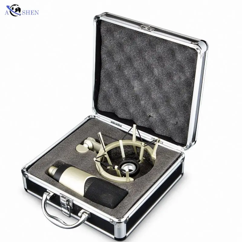 AOSHEN M4 Good Quality Studio Condenser Large Diaphragm Microphone for Vocal Recording Computer Podcasting Singing
AOSHEN M4 Good Quality Studio Condenser Large Diaphragm Microphone for Vocal Recording Computer Podcasting Singing