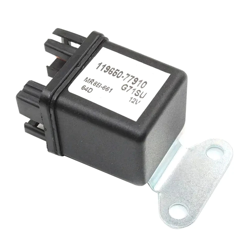 

1 Piece Glow Plug Relay Parts Accessories For Yan-Mar G71su John Deere Cub Cadet Time Delay Relay 119650-77910 11965077910