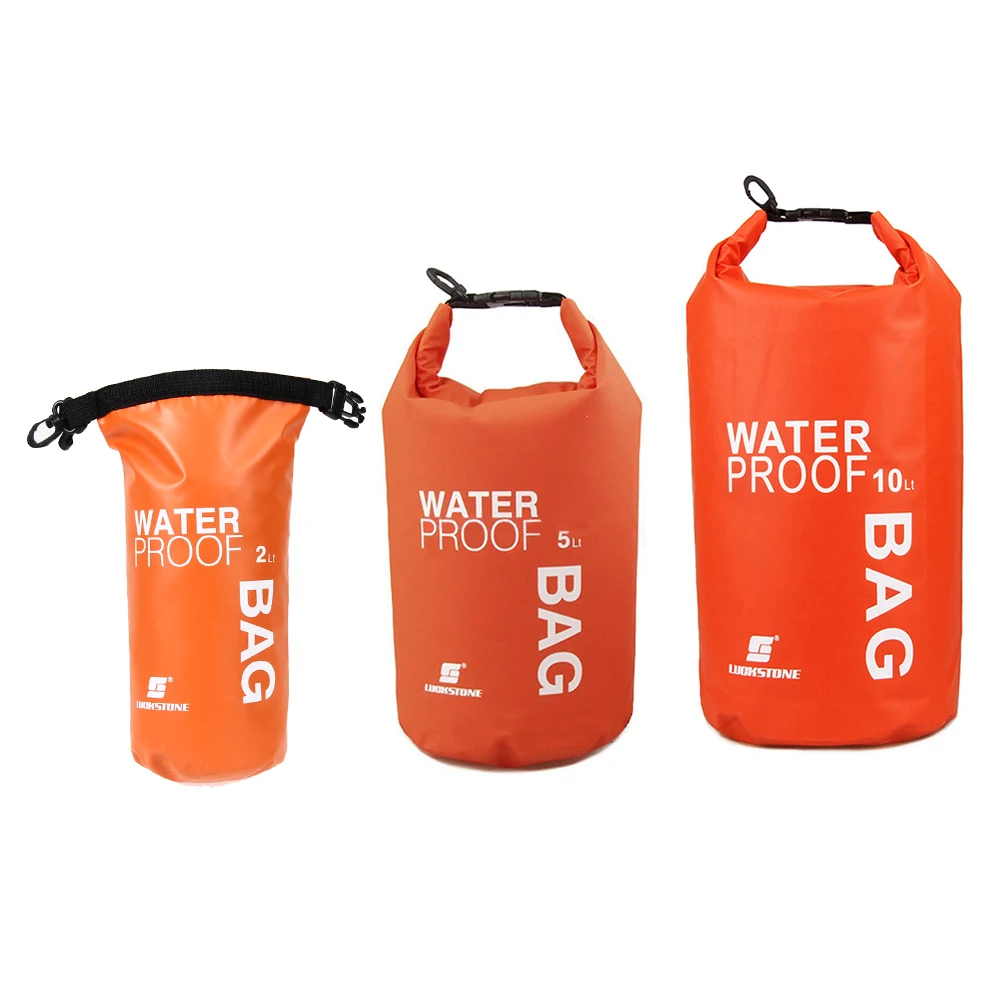 

3pcs Waterproof Dry Bag Swimming Kayak Canoe Boating Drift Floating Storage Pack Drifting Rafting Bag