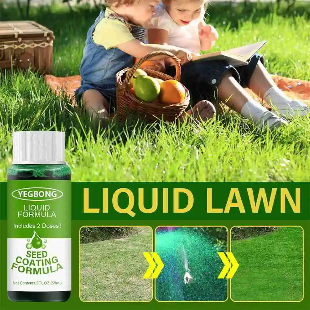

Спрей для домашнего саженья, жидкий спринклер для ухода за лужайкой, искусственная трава, газон, пластиковая система, жидкие семена Se L7A2