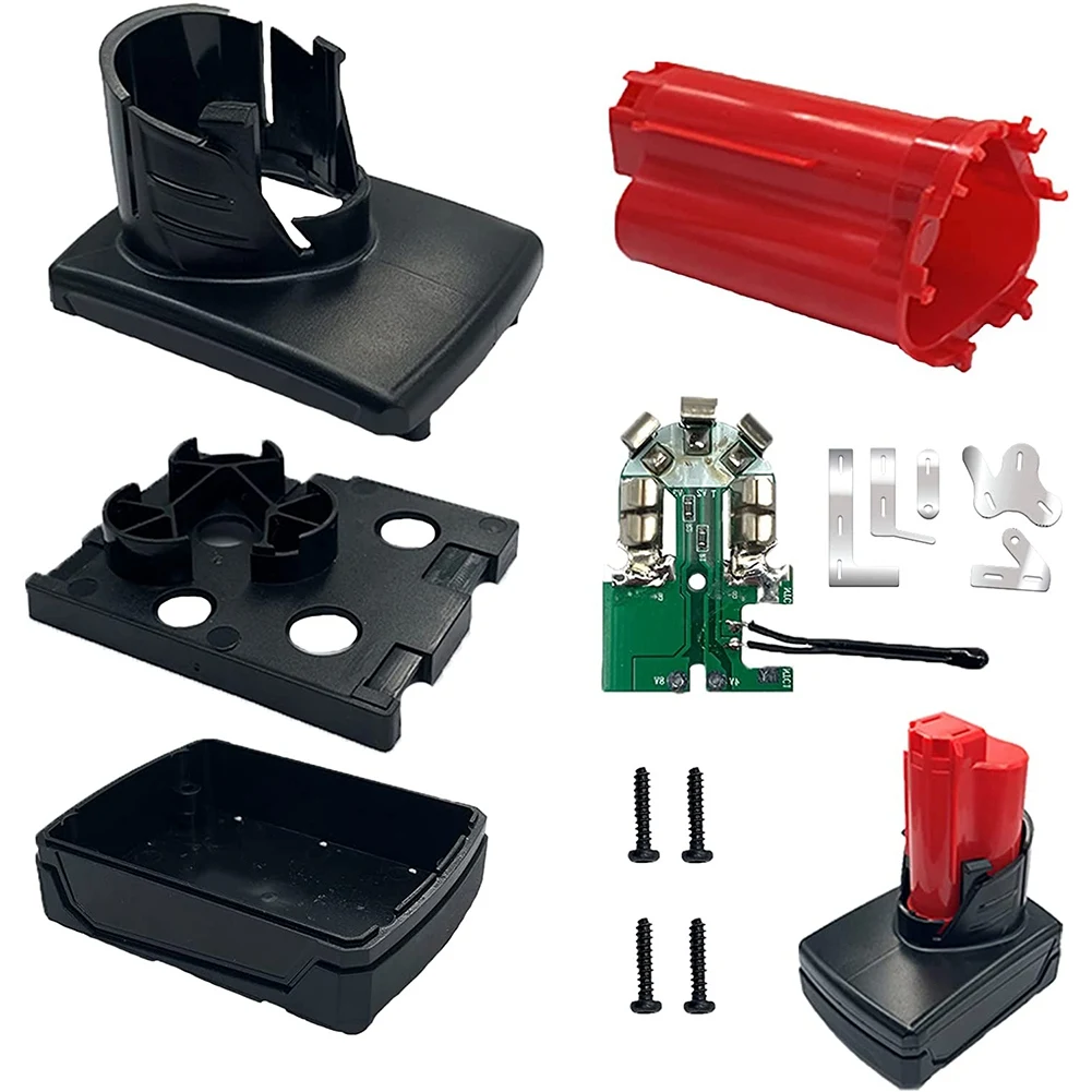 M12 M18 12V 18V 3.0Ah-6.0Ah-9.0Ah Battery Case Replacement, Battery Broken Plastic Case Replacement Repair Kit Part
M12 M18 12V 18V 3.0Ah-6.0Ah-9.0Ah Battery Case Replacement, Battery Broken Plastic Case Replacement Repair Kit Part