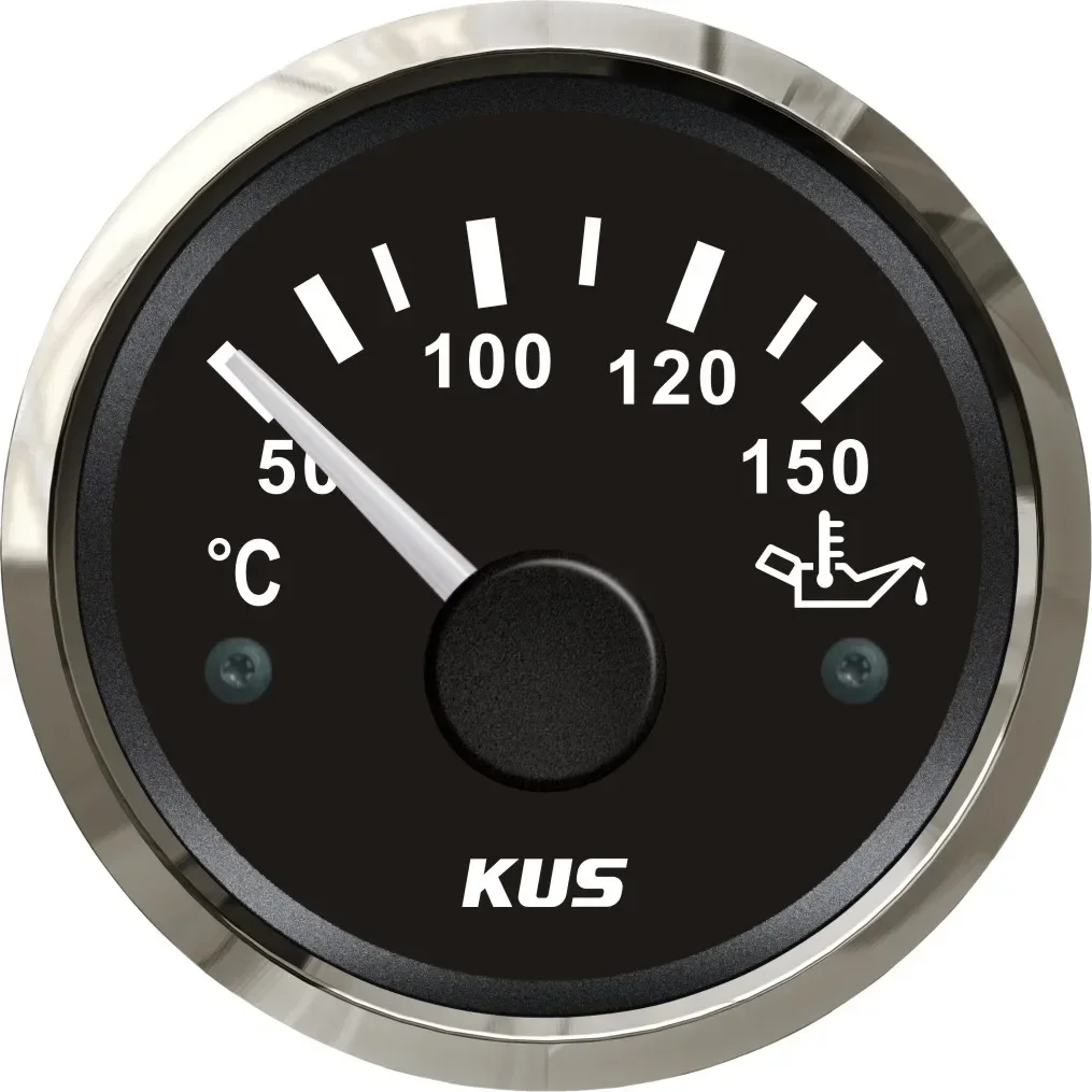KUS Boat Oil Temp Gauge Marine Engine Temperature Gauge Truck RV ATV Car Temp Indicator Waterproof 50-150 Degree Steel Bezel
KUS Boat Oil Temp Gauge Marine Engine Temperature Gauge Truck RV ATV Car Temp Indicator Waterproof 50-150 Degree Steel Bezel
