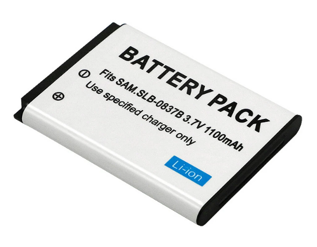 Wholesale SLB-0837B SLB0837B 3.7V 1100mah Replacement Battery for Samsung Digimax NV4 NV8 NV10 NV15 NV20 L83T L70 L201 L301 Cell
Wholesale SLB-0837B SLB0837B 3.7V 1100mah Replacement Battery for Samsung Digimax NV4 NV8 NV10 NV15 NV20 L83T L70 L201 L301 Cell
