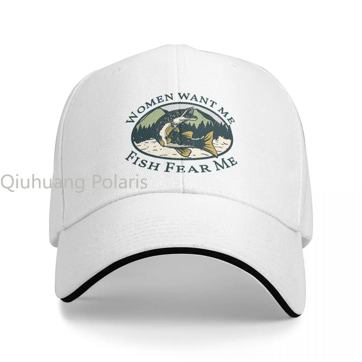 Fish Fear Me Women Fear Me Baseball Cap Retro Fishing Sandwich Cap Men Women Adjustable Sun Cap Outdoor
Fish Fear Me Women Fear Me Baseball Cap Retro Fishing Sandwich Cap Men Women Adjustable Sun Cap Outdoor