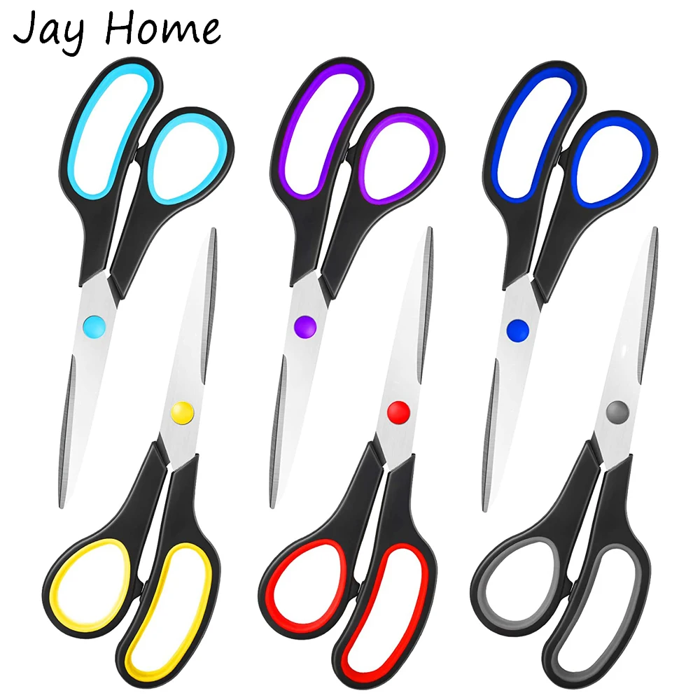 8" Heavy Duty Sharp Blade Sewing Scissors Stainless Steel Fabric Leather Scissors for Craft Sewing Supplies Right/Left Handed
8" Heavy Duty Sharp Blade Sewing Scissors Stainless Steel Fabric Leather Scissors for Craft Sewing Supplies Right/Left Handed