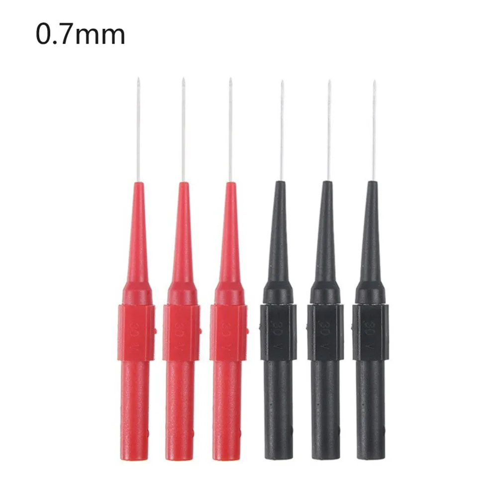 

Coarse Probe Signal Steel Needle Measuring Device Plugs Red Stainless Steel Test Probe 0.7mm 1.0mm High Quality