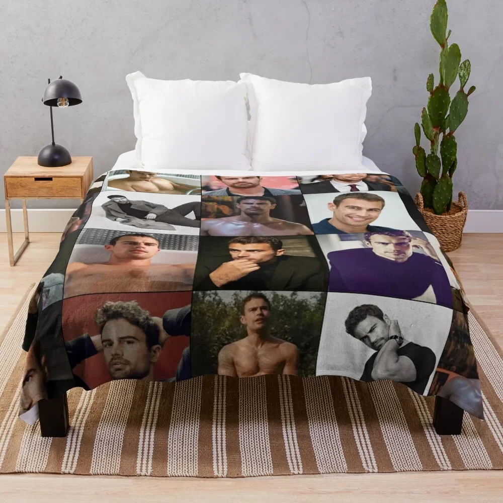 Theo James Photo Collage Art Throw Blanket Personalized Gift Sofa Single Beach Blankets
Theo James Photo Collage Art Throw Blanket Personalized Gift Sofa Single Beach Blankets