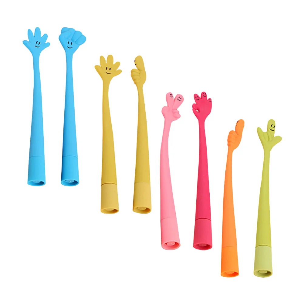 8 Pcs Finger Ballpoint Pen Novelty Pens Writing Cartoon Filling Wedding Silica Gel Blue Interesting Funny Craft
8 Pcs Finger Ballpoint Pen Novelty Pens Writing Cartoon Filling Wedding Silica Gel Blue Interesting Funny Craft