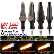 Motorcycle Turn Signal Dual Universal Color Flowing Turning Light DRL Driving Lamp Sword-Shaped LED Sequential Light Accessories
Motorcycle Turn Signal Dual Universal Color Flowing Turning Light DRL Driving Lamp Sword-Shaped LED Sequential Light Accessories