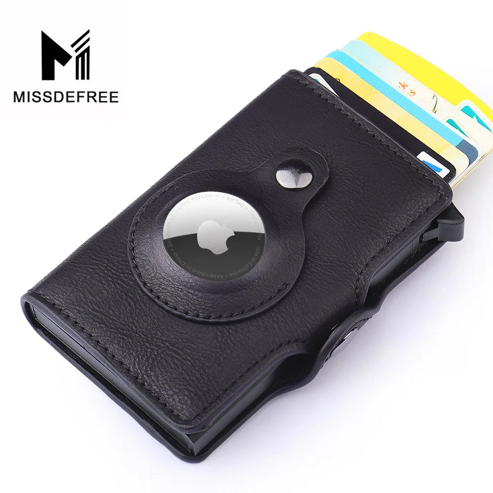slim wallet and AirTag wallet| Leather Credit Card Holder RFID Blocking | Wallet with Built-in Case Holder for Apple AirTag
slim wallet and AirTag wallet| Leather Credit Card Holder RFID Blocking | Wallet with Built-in Case Holder for Apple AirTag