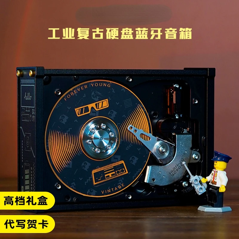 Retro Hard Disk Bluetooth Card-Point Speaker Ambience Light Gift for Boys, Friends, Husband, Desktop Decoration
Retro Hard Disk Bluetooth Card-Point Speaker Ambience Light Gift for Boys, Friends, Husband, Desktop Decoration