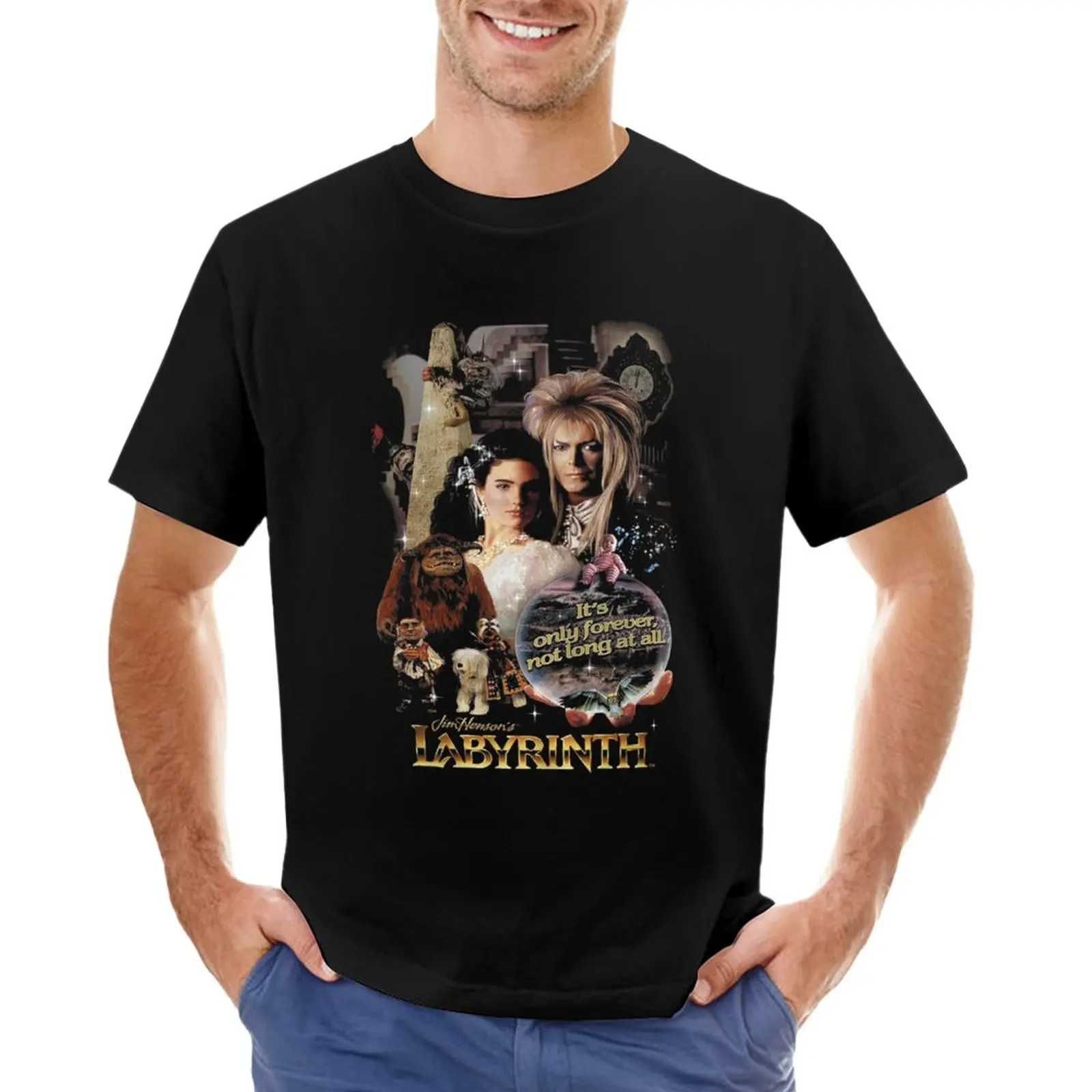 Not long at all the labyrinth film idol art gift for fans T-Shirt new edition for a boy mens clothes
Not long at all the labyrinth film idol art gift for fans T-Shirt new edition for a boy mens clothes