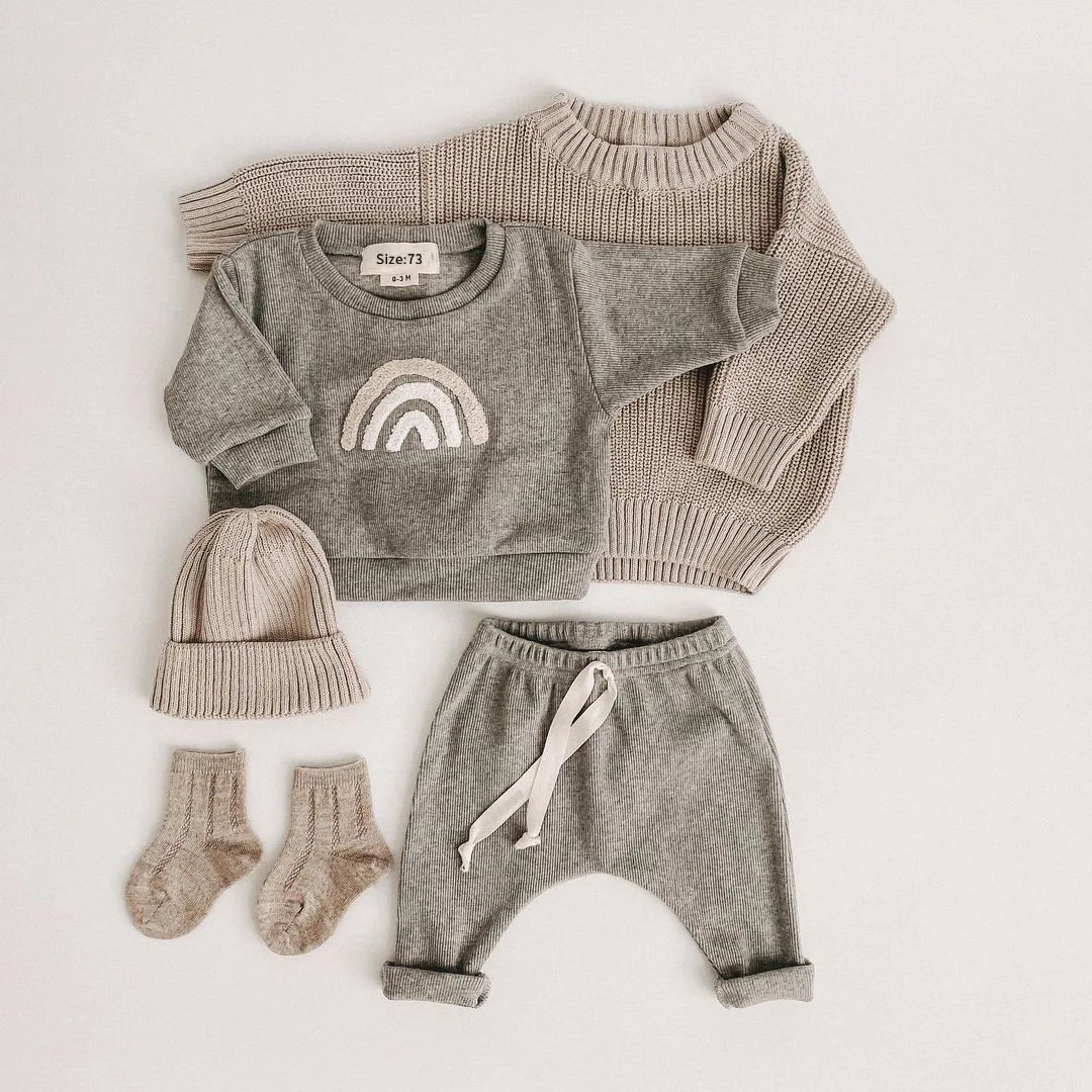 Spring Autumn Baby Boy Girls Clothes Cotton Girl Clothing Sets Long-Sleeved Sweatshirts+Pants Infant Clothes 2pcs Suit Outfits
Spring Autumn Baby Boy Girls Clothes Cotton Girl Clothing Sets Long-Sleeved Sweatshirts+Pants Infant Clothes 2pcs Suit Outfits