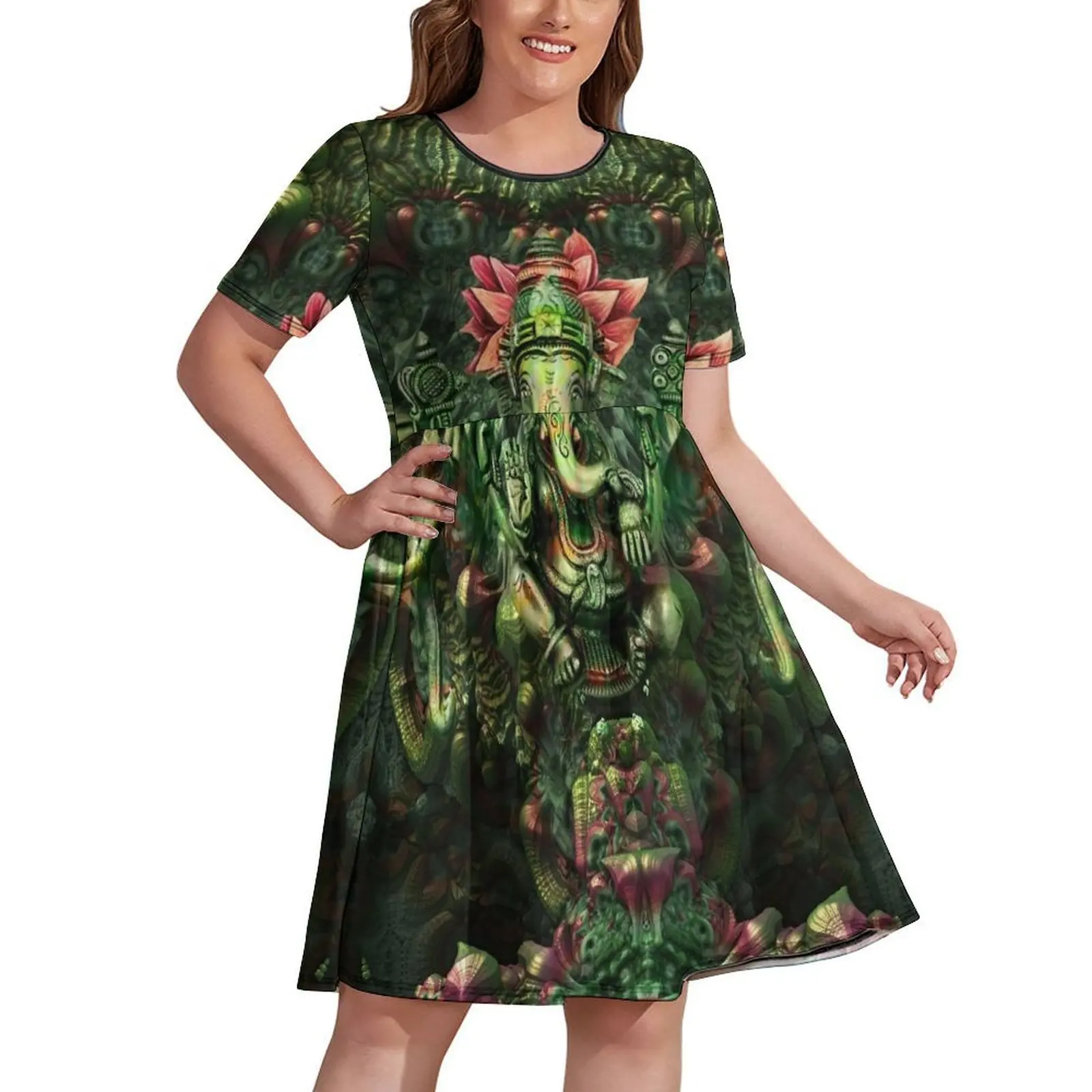 Lord Ganesha Dress evening dress women women's luxury party dress women's elegant loose dresses Clothing female
Lord Ganesha Dress evening dress women women's luxury party dress women's elegant loose dresses Clothing female