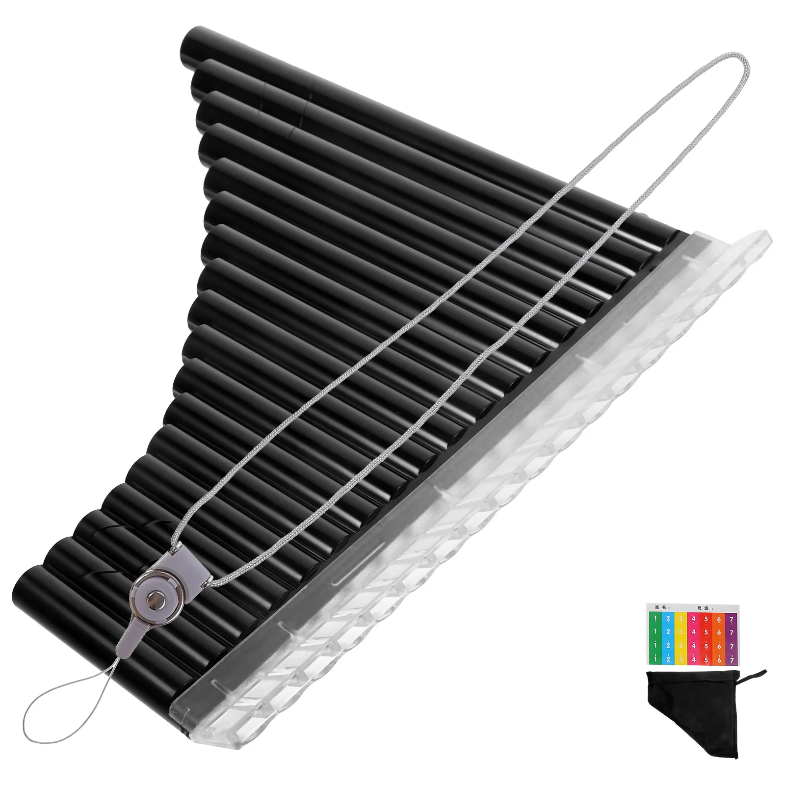 Pan Flute Musical Instruments Useful Educational Multifunction Abs Resin Multifunctional Panpipes Gift Professional Student Key
Pan Flute Musical Instruments Useful Educational Multifunction Abs Resin Multifunctional Panpipes Gift Professional Student Key