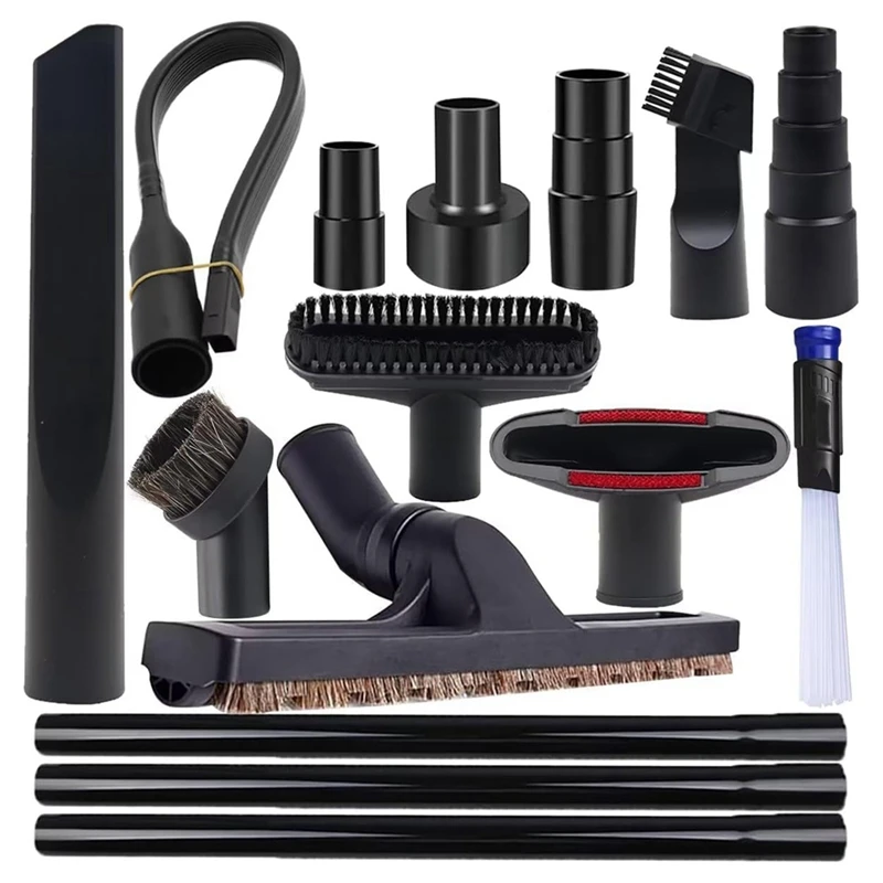 15 Pcs Vacuum Attachments & Brushes 2 1/2 Inch To 1 1/4 Inch Hose Adapter 1 7/8 Inch To 1 Inch Vacuum Hose Adapter Accessories
15 Pcs Vacuum Attachments & Brushes 2 1/2 Inch To 1 1/4 Inch Hose Adapter 1 7/8 Inch To 1 Inch Vacuum Hose Adapter Accessories