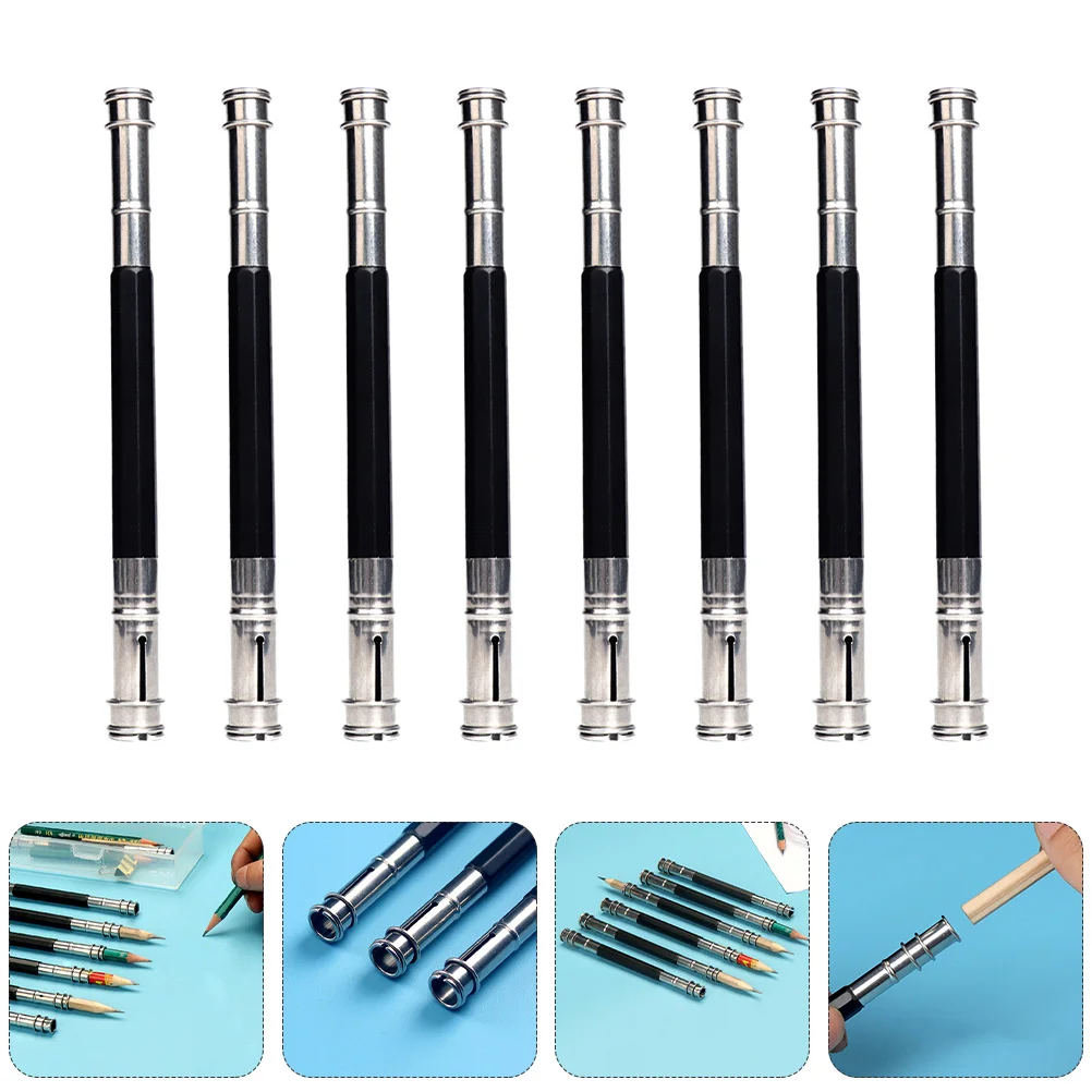 Pencil Extender Co Worker Gift Artistic Double-ended Lengthen Gifts Lengthening Holder Stainless Steel Practical
Pencil Extender Co Worker Gift Artistic Double-ended Lengthen Gifts Lengthening Holder Stainless Steel Practical