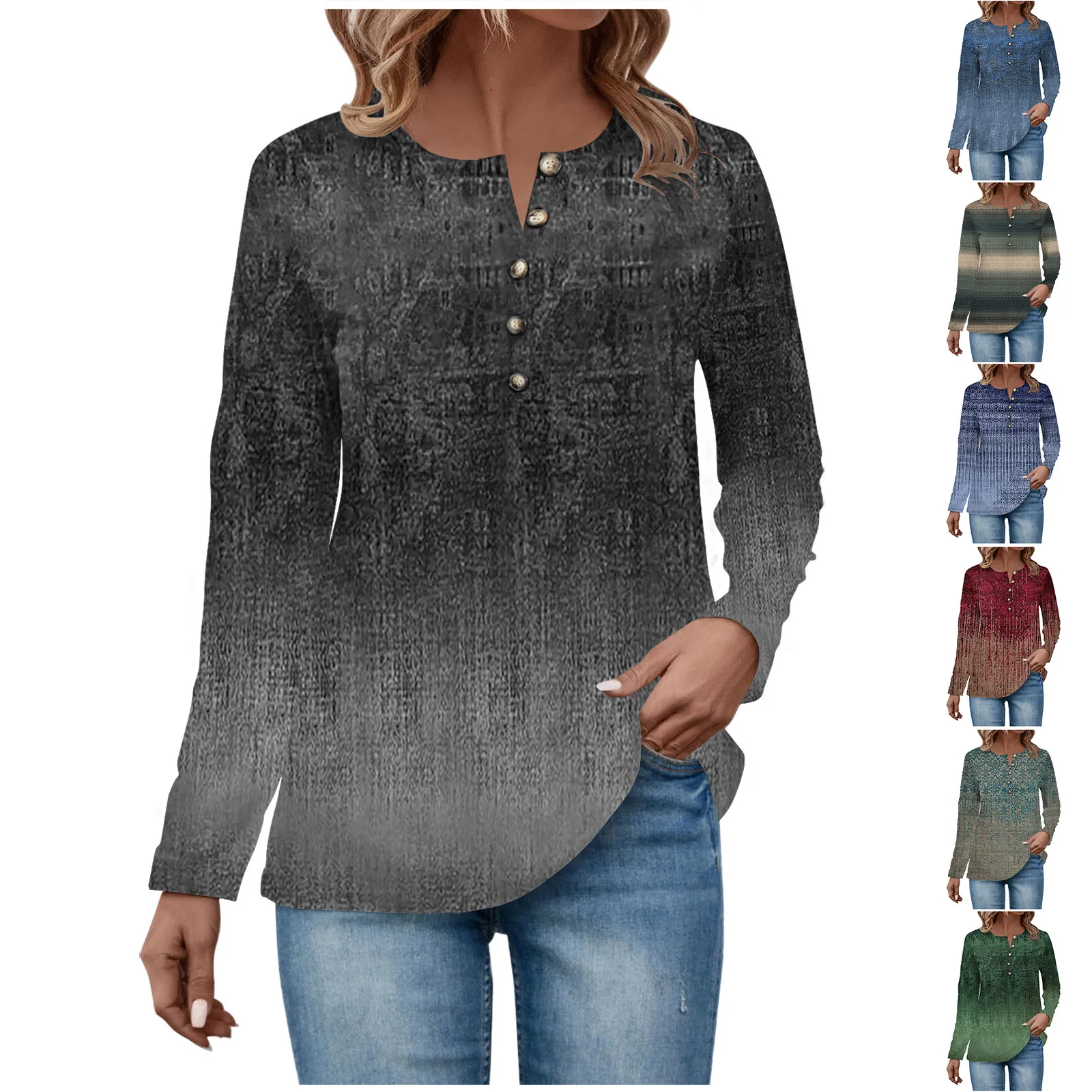 Women's V Neck Button Long Sleeve Pleated Clothingfashion Tops Tunic Button Up Women's Business Cotton Casual Shirt Tops
Women's V Neck Button Long Sleeve Pleated Clothingfashion Tops Tunic Button Up Women's Business Cotton Casual Shirt Tops