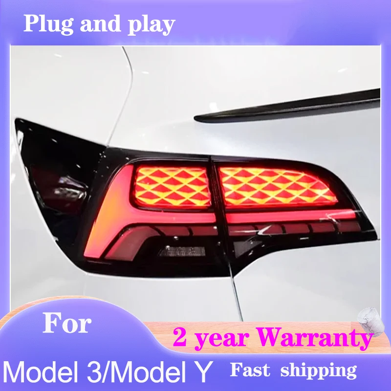 Car Styling for Tesla Model Y Tail Lamp Model 3 Taillight Model3 Tail Light Rear DRL Fog Brake Turn Signal Reversing
Car Styling for Tesla Model Y Tail Lamp Model 3 Taillight Model3 Tail Light Rear DRL Fog Brake Turn Signal Reversing