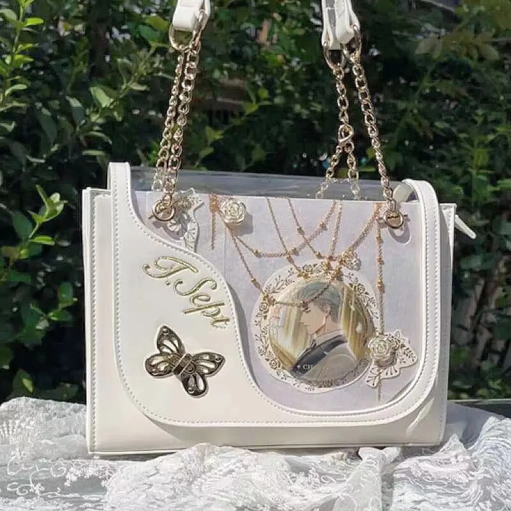 Fanchila Lolita Ita Bag Elegant Shoulder Bag Female Fashion Japanese Style Harajuku Bow Crossbody Bags
Fanchila Lolita Ita Bag Elegant Shoulder Bag Female Fashion Japanese Style Harajuku Bow Crossbody Bags