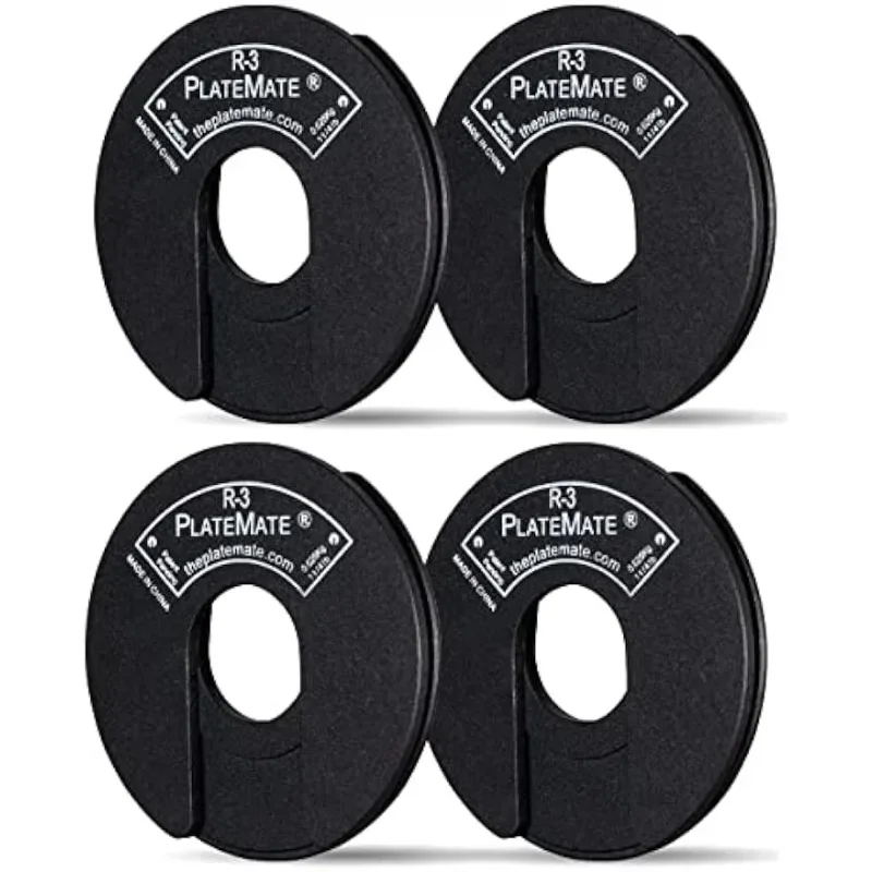 PlateMate each R-3 Micro Loading Weight Plates (PAIR) (2.5 LBS SET ) Use with Metal, Rubber, Vinyl or Urethane Dumbbells
PlateMate each R-3 Micro Loading Weight Plates (PAIR) (2.5 LBS SET ) Use with Metal, Rubber, Vinyl or Urethane Dumbbells
