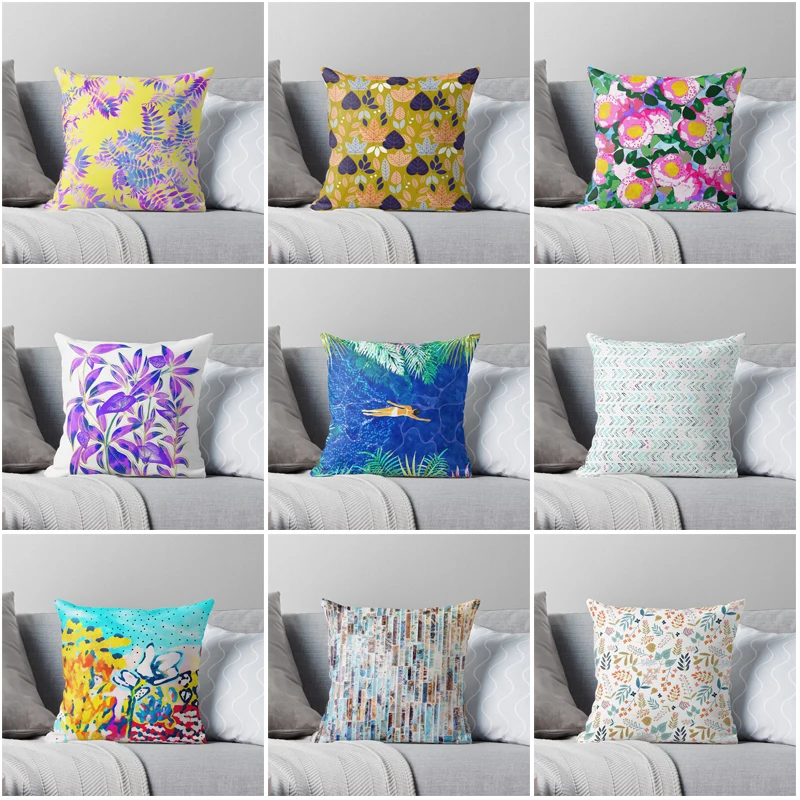 Floral Home Pillowcase Cushion Cover Fall American Modern Living Room Decor Sofa Bed 40*40cm Pillowcases Colorful Printed Velvet
Floral Home Pillowcase Cushion Cover Fall American Modern Living Room Decor Sofa Bed 40*40cm Pillowcases Colorful Printed Velvet