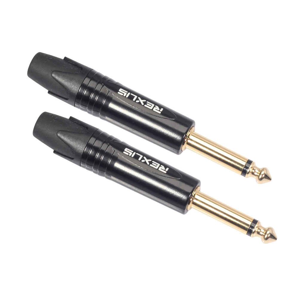 6.35mm Mono Jack Guitar Accessories Audio Cable Brass Cable Jack Connector Male Plug Microphone Plug Pro Audio
6.35mm Mono Jack Guitar Accessories Audio Cable Brass Cable Jack Connector Male Plug Microphone Plug Pro Audio