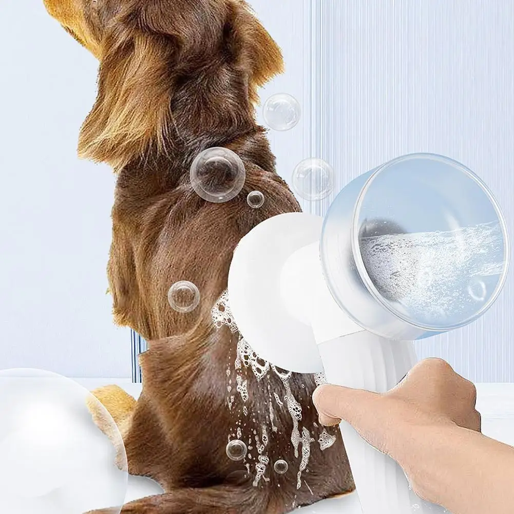 Dog Bath Brush Scrubber Automatic Foaming Dog Shampoo Bath Massage Massage Dispenser Brush Grooming Dog Tool Shampoo Bathin E9K8
Dog Bath Brush Scrubber Automatic Foaming Dog Shampoo Bath Massage Massage Dispenser Brush Grooming Dog Tool Shampoo Bathin E9K8