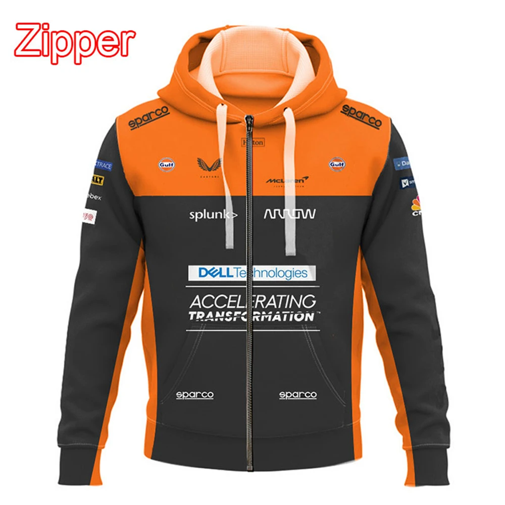 2024 Fashion F1 Casual Zipper Hoodie Motorcycle 3D Printing Sports Shirt Spring and Autumn Coat Top
2024 Fashion F1 Casual Zipper Hoodie Motorcycle 3D Printing Sports Shirt Spring and Autumn Coat Top