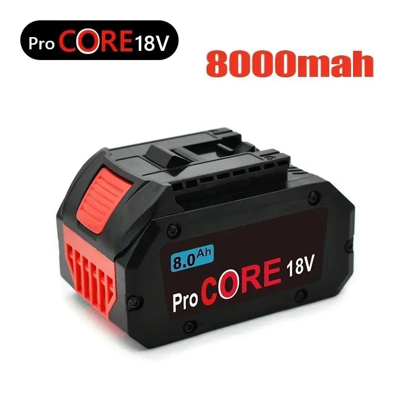 

New 18V 8.0Ah Lithium-Ion Battery Pack GBA18V80 for Bosch 18 Volt MAX Cordless Power Tool Drills, Free Shipping Lithium Battery