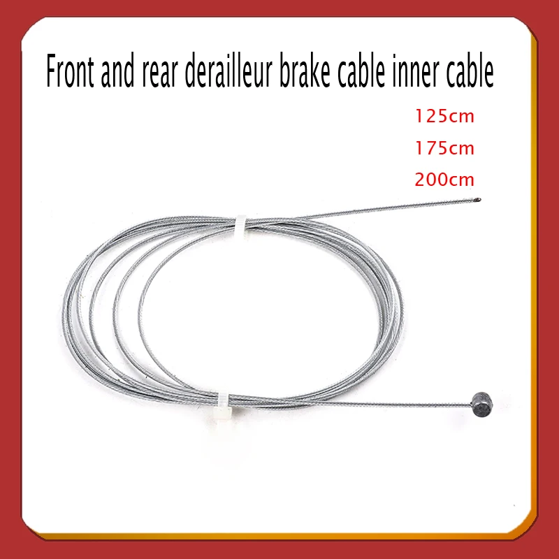 2Pcs Electric Scooter Bicycle Motorcycle Accelerator Clutch Cable Accelerator Front and Rear Brake Wire Rope Brake Wire
2Pcs Electric Scooter Bicycle Motorcycle Accelerator Clutch Cable Accelerator Front and Rear Brake Wire Rope Brake Wire