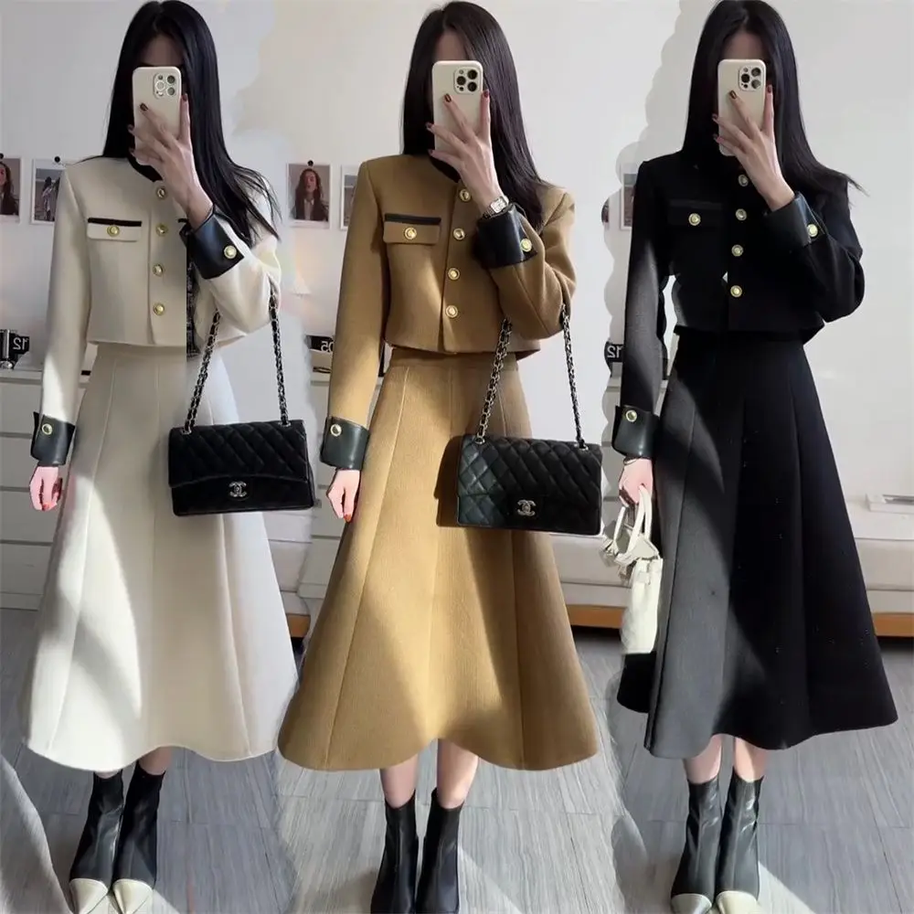UNXX 2023 Autumn/Winter New Arrival Small Fragrance Wind Suit Skirt Two-Piece Set, High-End, French Style, Elegant, Ladylike
UNXX 2023 Autumn/Winter New Arrival Small Fragrance Wind Suit Skirt Two-Piece Set, High-End, French Style, Elegant, Ladylike