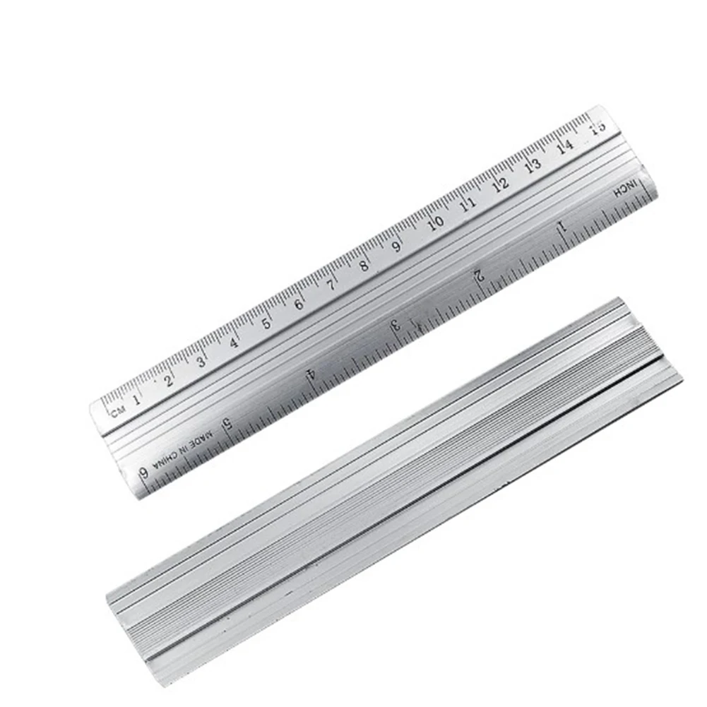 High Quality Aluminum Alloy Measuring Tapes Handle Tools Ruler Dual Scale Ruler 15cm/20cm/30cm Aluminum Alloy Dual Scale
High Quality Aluminum Alloy Measuring Tapes Handle Tools Ruler Dual Scale Ruler 15cm/20cm/30cm Aluminum Alloy Dual Scale