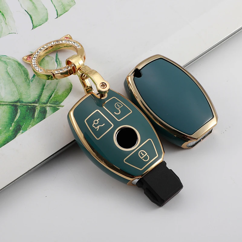 2/3 Button TPU Car Remote Key Case Cover Fob For Mercedes Benz A B G R Class GLA GLK W176 W204 W251 W463 Key Chains Accessories 
2/3 Button TPU Car Remote Key Case Cover Fob For Mercedes Benz A B G R Class GLA GLK W176 W204 W251 W463 Key Chains Accessories