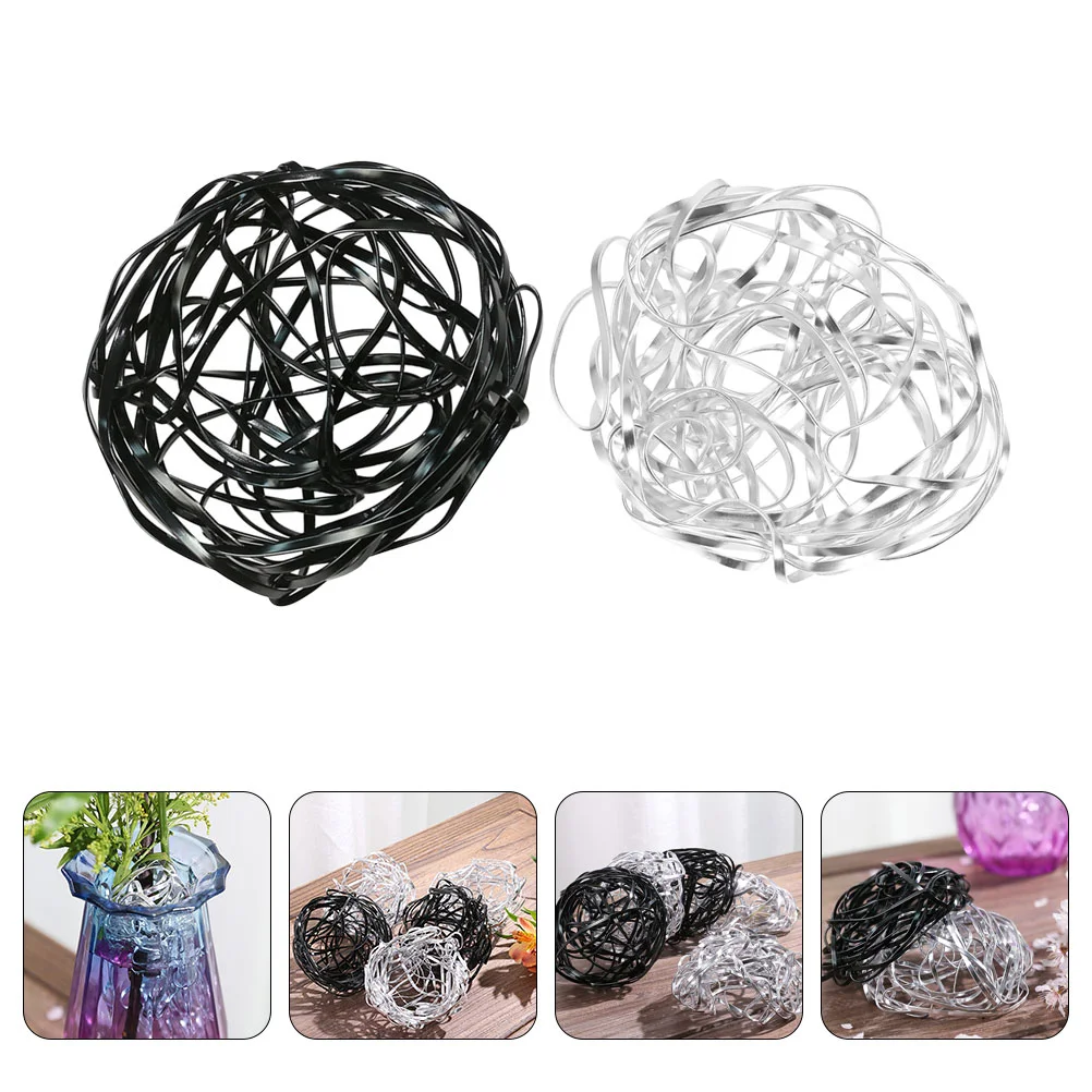 

2pcs Flower Frog Floral Cage Vase Filler Flower Arrangement Fixing Tools Flower Branch Fixing Tool