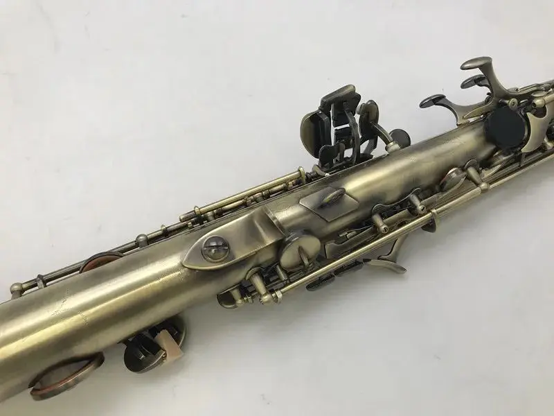 new B Flat Straight Pipe Soprano Saxophone Professional Brass Antique Copper Sax Musical Instrument with Case New Arrival
new B Flat Straight Pipe Soprano Saxophone Professional Brass Antique Copper Sax Musical Instrument with Case New Arrival