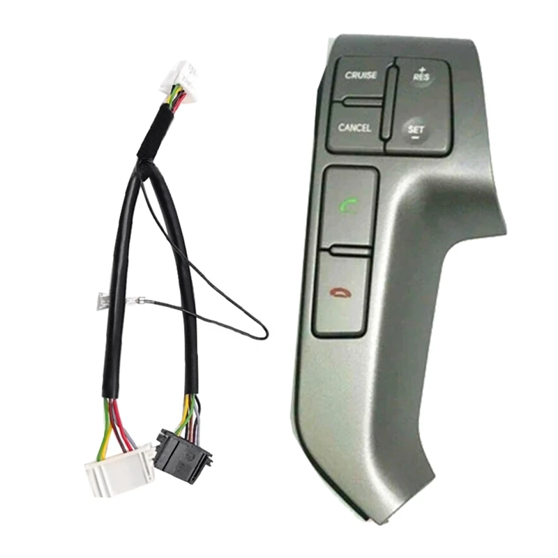 967004H400UM5 Cruise Handle Switch Right Kit With Wire For Hyundai I800 H1 Starex 2015-2018 Steering Wheel Phone Button
967004H400UM5 Cruise Handle Switch Right Kit With Wire For Hyundai I800 H1 Starex 2015-2018 Steering Wheel Phone Button