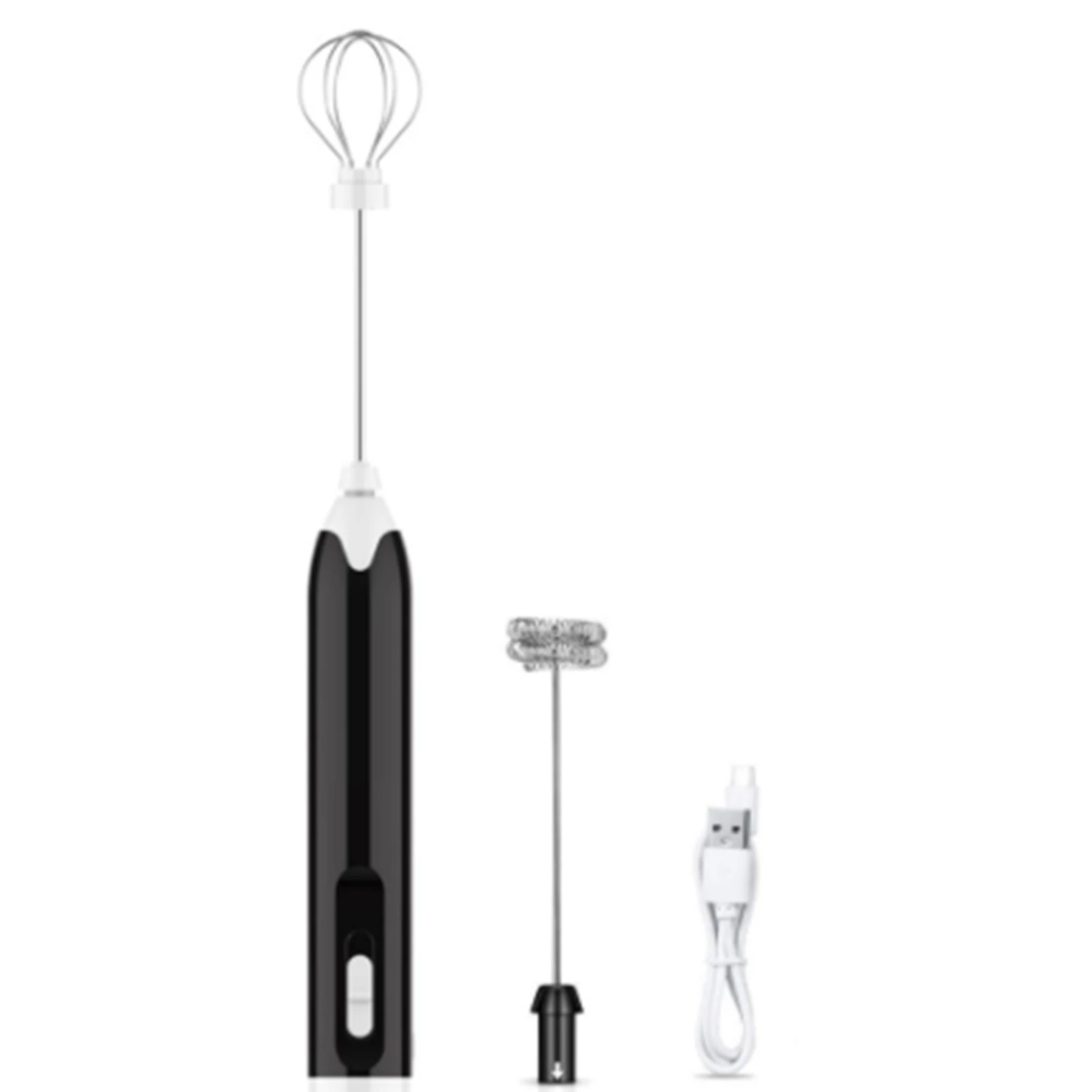 Electric Blender Mixer Milk Frother Egg Beater Coffee Milk Drink Juice Food Whisk Stirrer USB Rechargeable Hand Blender 
Electric Blender Mixer Milk Frother Egg Beater Coffee Milk Drink Juice Food Whisk Stirrer USB Rechargeable Hand Blender