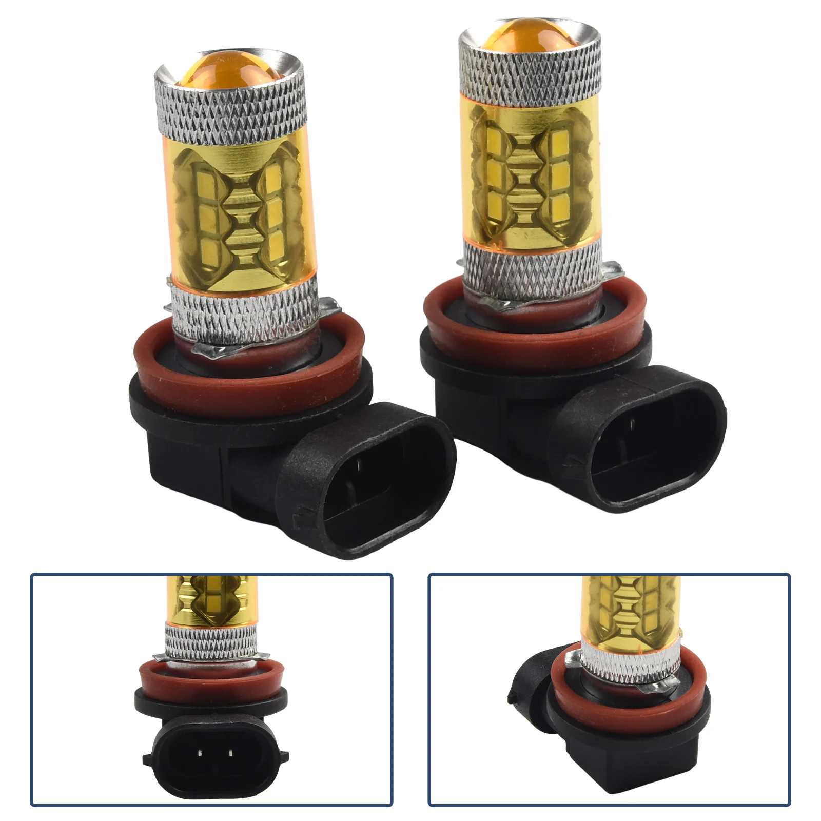 Fog Lamp Fog Light Yellow 1500LM 2pcs 3000K 360 Degrees 50000H 80W High Power Lamp Car Lamp Car Lights Durable
Fog Lamp Fog Light Yellow 1500LM 2pcs 3000K 360 Degrees 50000H 80W High Power Lamp Car Lamp Car Lights Durable