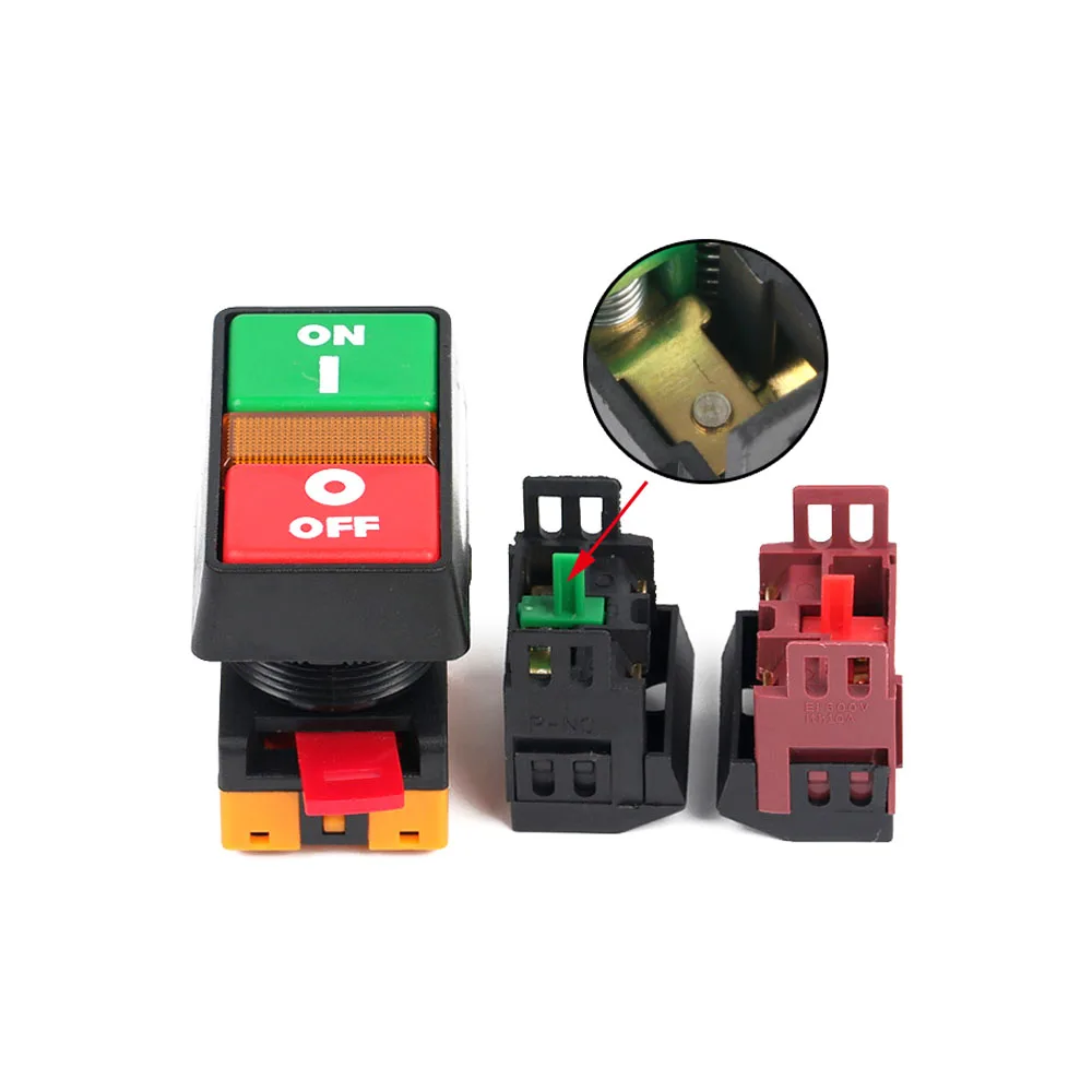 220V 22mm/25mm/30mm APBB-22/AS-22/PPBB-30 On/Off Start Stop Push Button Switch 10A Double Position Self-reset Light Push Switch
220V 22mm/25mm/30mm APBB-22/AS-22/PPBB-30 On/Off Start Stop Push Button Switch 10A Double Position Self-reset Light Push Switch