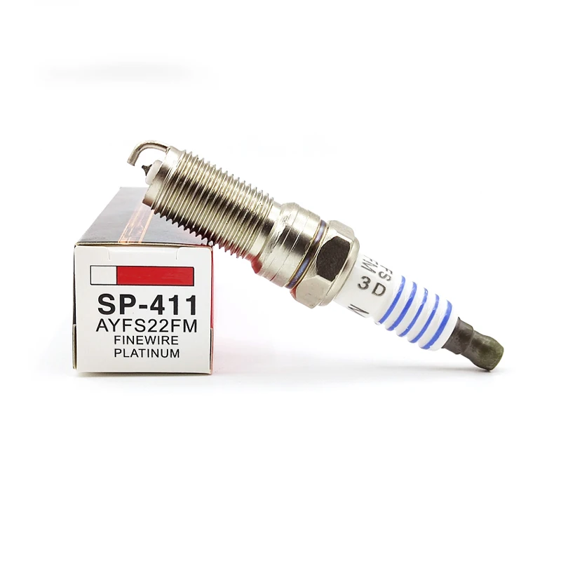 SP-411 AYFS22FM Iridium Spark Plug for Ford Flex Taurus Fusion Mazda CX7 CX9 3 5 6 Lincoln MKS MKT MKZ Car Ignition Candles
SP-411 AYFS22FM Iridium Spark Plug for Ford Flex Taurus Fusion Mazda CX7 CX9 3 5 6 Lincoln MKS MKT MKZ Car Ignition Candles