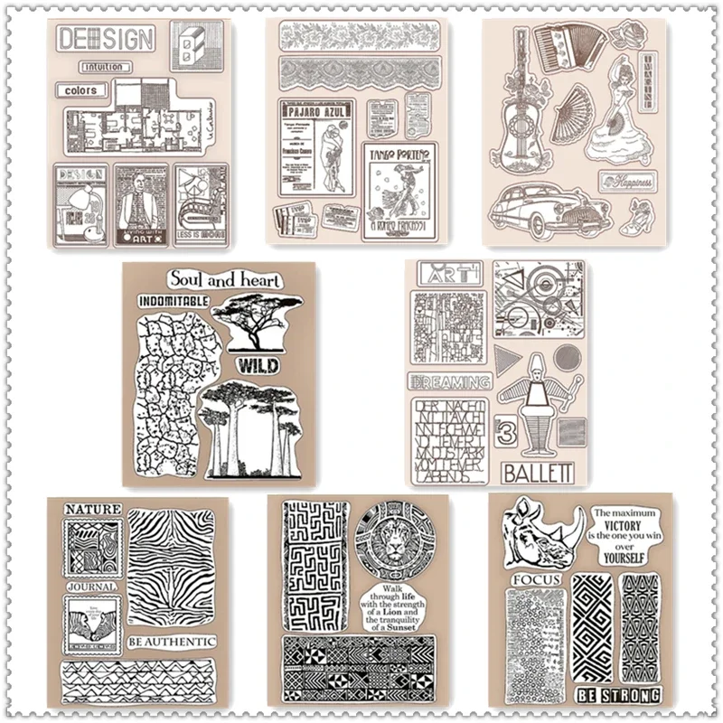 2022 New DIY Sellos Scrapbooking Paper Making Zebra Texture Ethical Borders Clear Stamp Embossing Craft Card Transparent Seals
2022 New DIY Sellos Scrapbooking Paper Making Zebra Texture Ethical Borders Clear Stamp Embossing Craft Card Transparent Seals