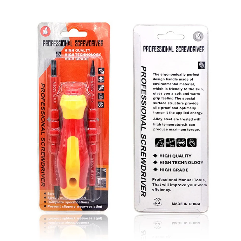 3PCS/Set Multi-Purpose Electricians Slotted Cross Screwdriver Bit Repaire Tool For Electrical Insulated Repaire Maintenance Tool
3PCS/Set Multi-Purpose Electricians Slotted Cross Screwdriver Bit Repaire Tool For Electrical Insulated Repaire Maintenance Tool