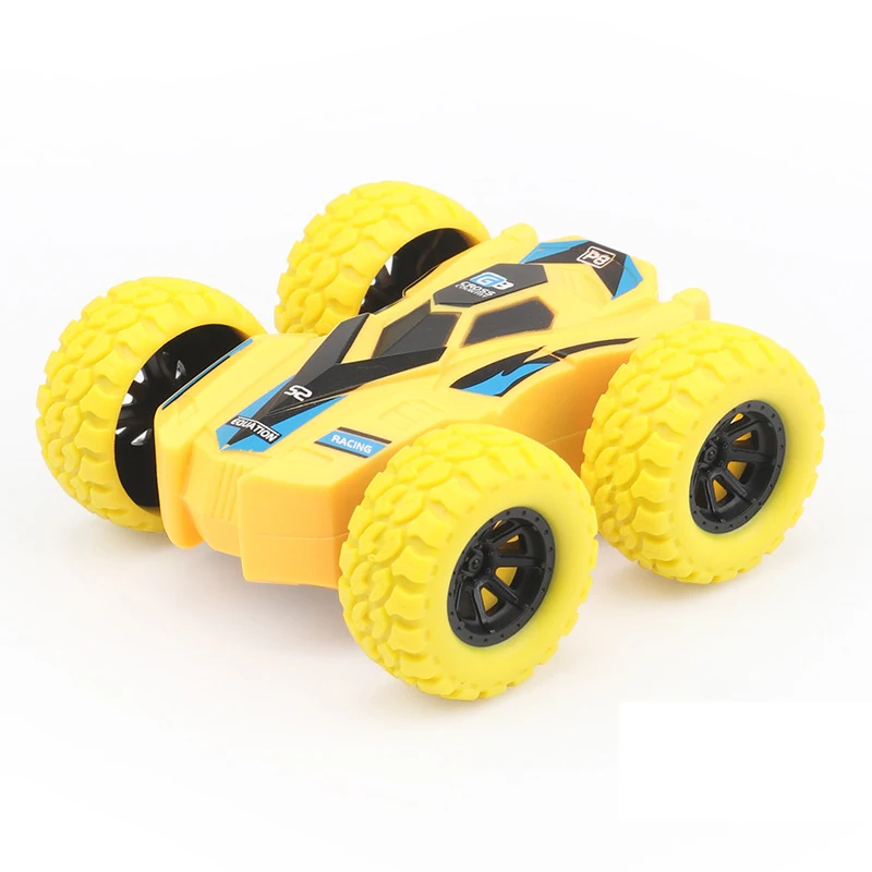 

Kids Toy Car Fun Double-Side Vehicle Inertia Safety Crashworthiness and Fall Resistance Shatter-Proof Model for Kids Boy Toy Car